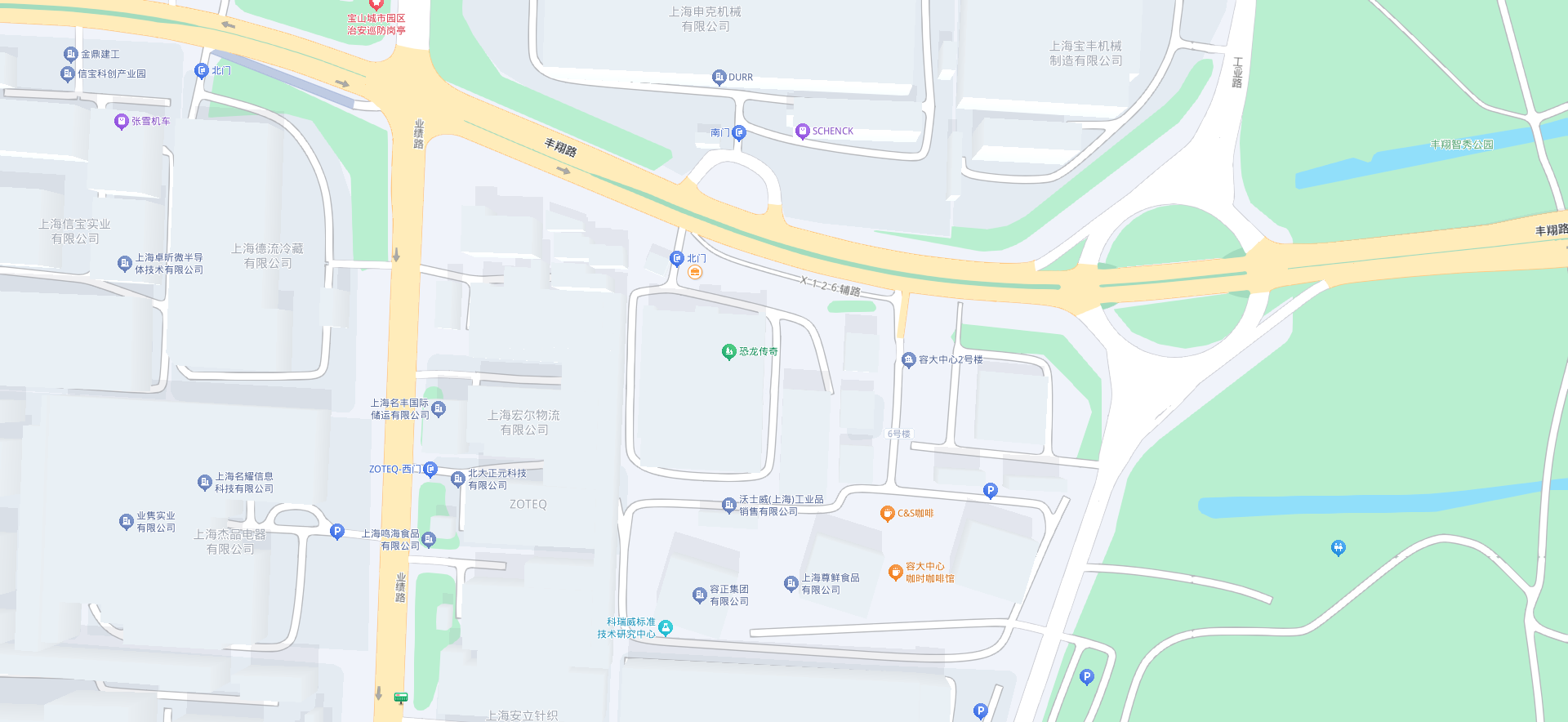 公司地图位置